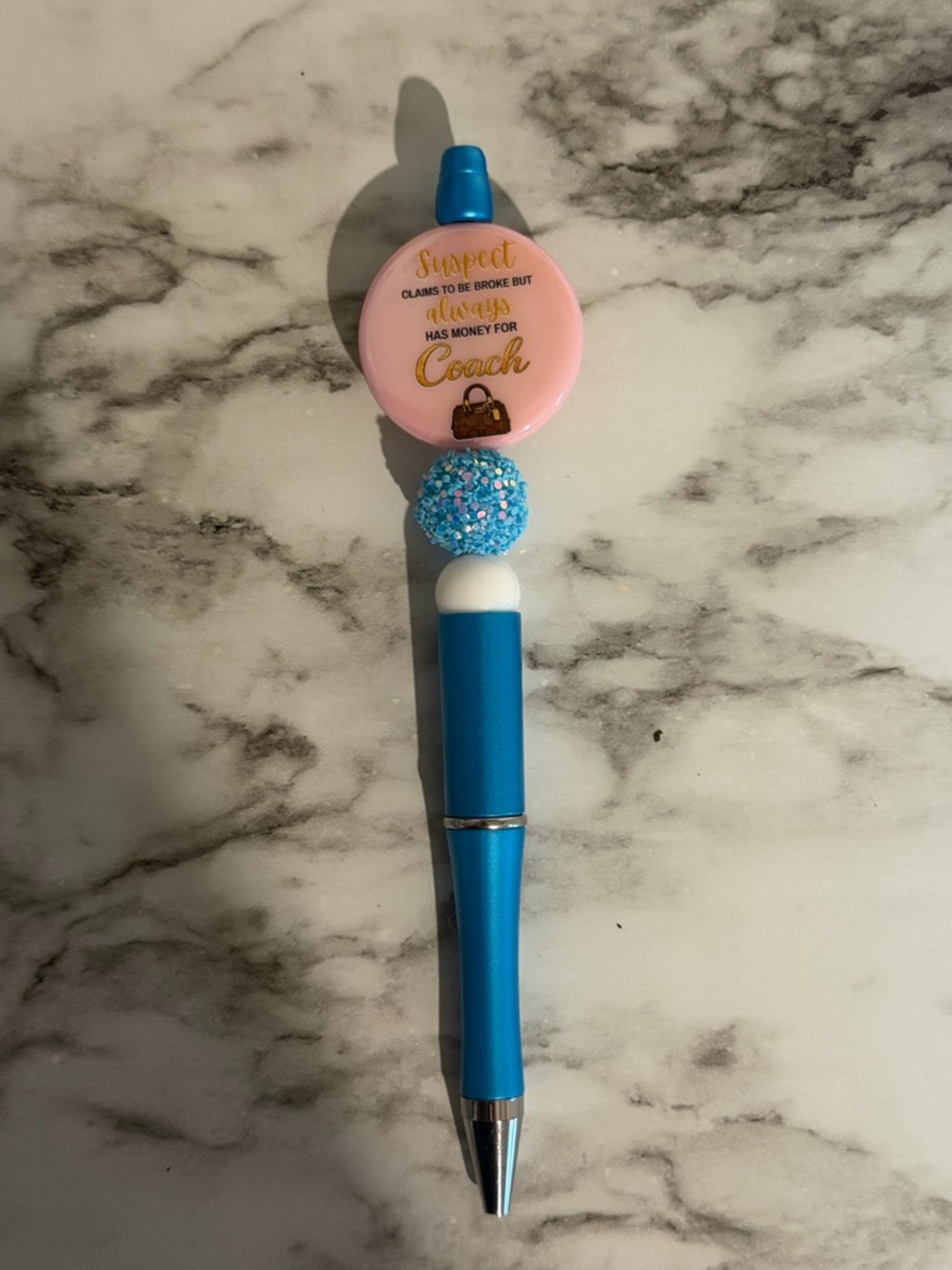 Funny purse pen